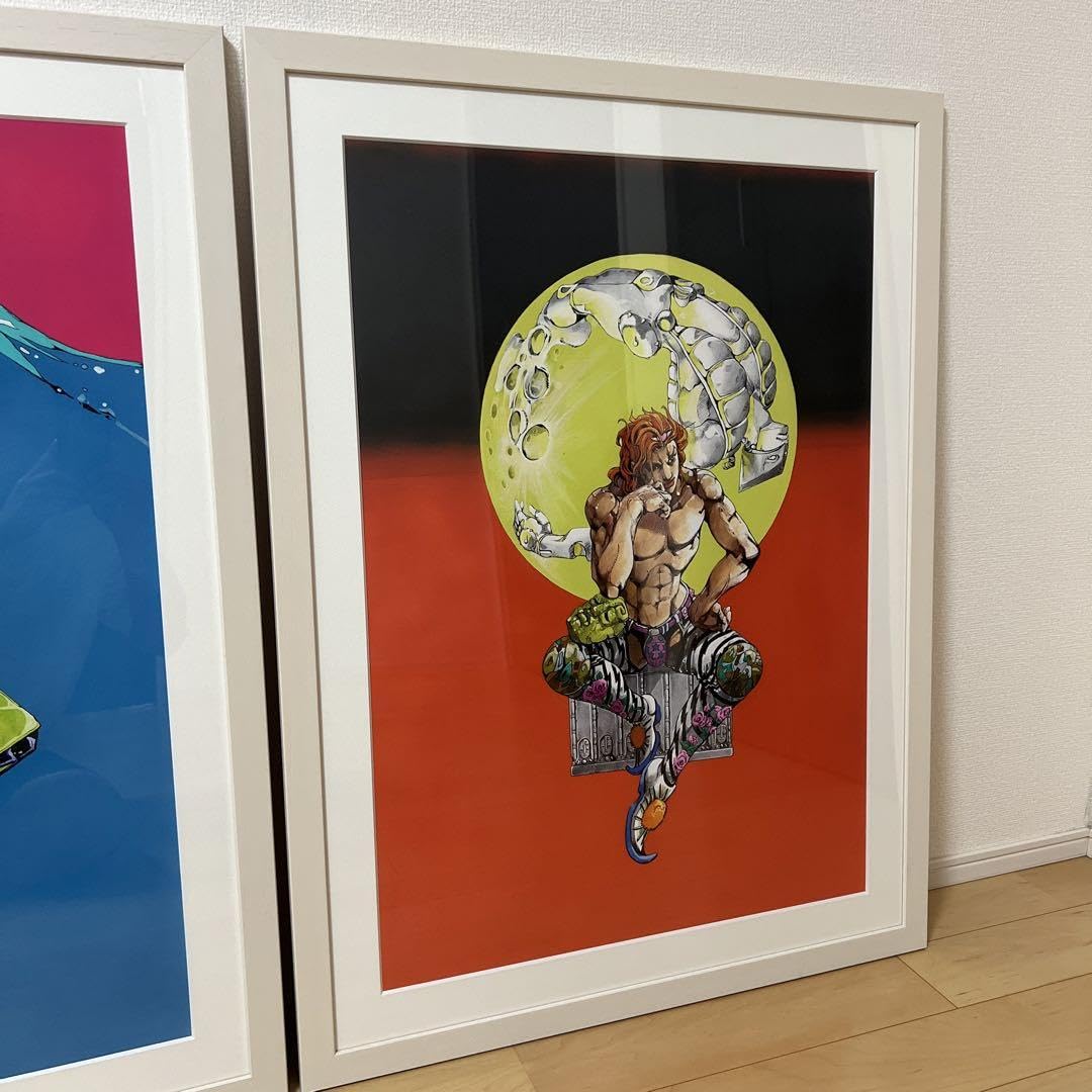 ジョジョの奇妙な冒険　複製原画 ジョジョの奇妙な冒険 複製原画 ジョジョ展 ドローイングアート ジョー